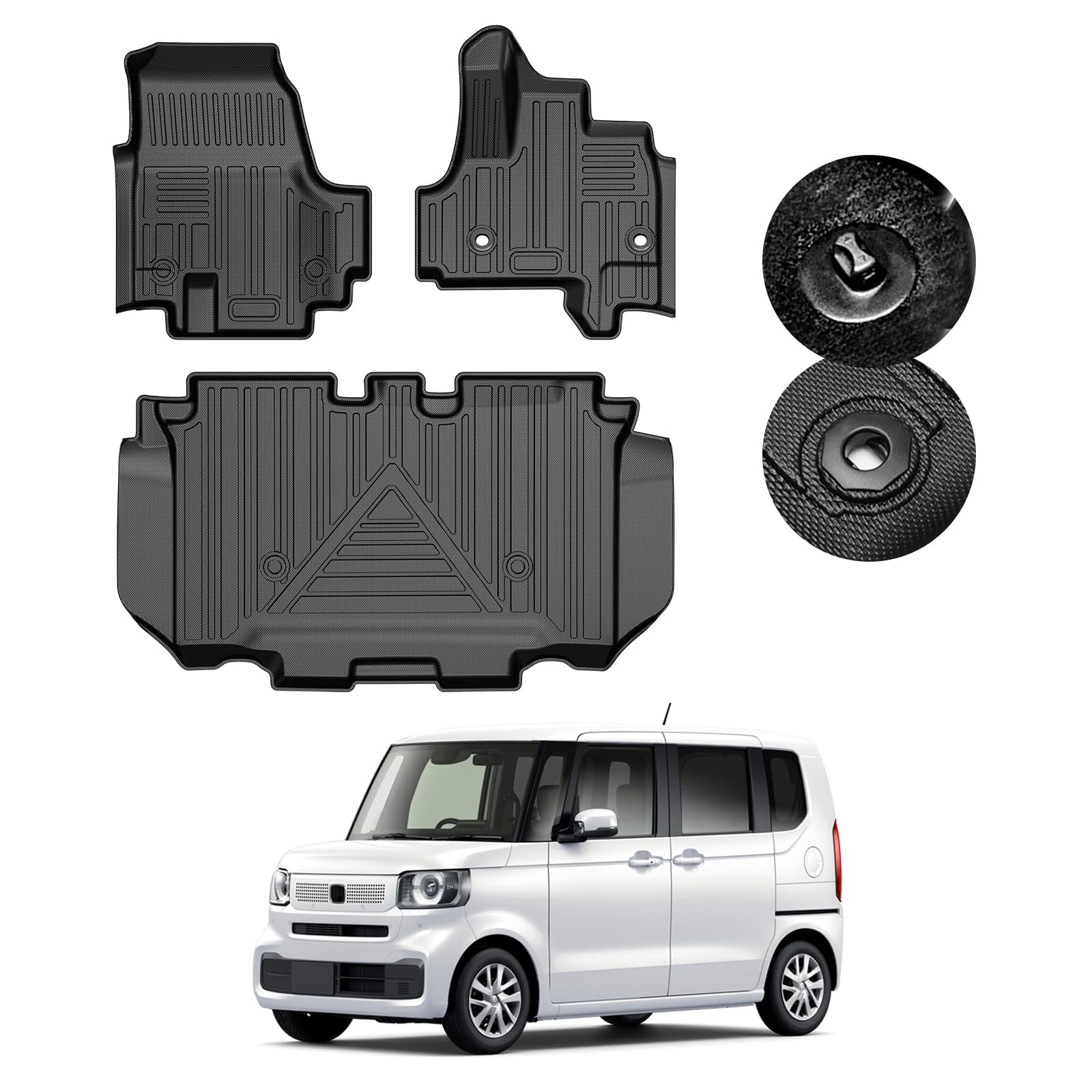 Amazon | GIMUYA ホンダ 新型 N-BOX JF5 JF6 3D フロアマット 防水